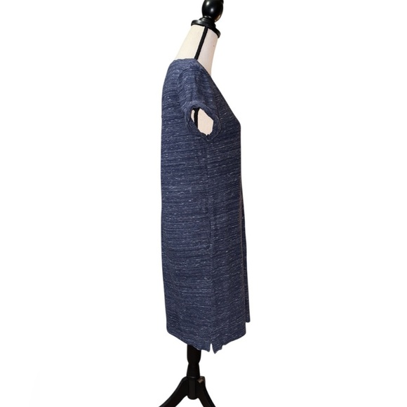 Pact The Mix Tee Dress in Heathered Navy Blue Sz. Small - NWOT - Picture 5 of 9